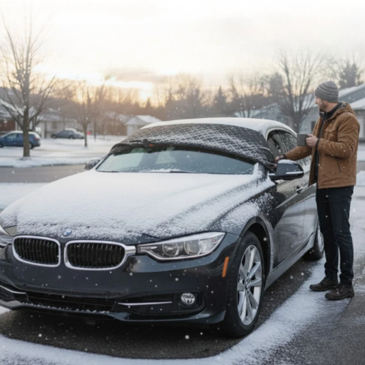 Snöskyddet - Få bort isen och snön utan strider